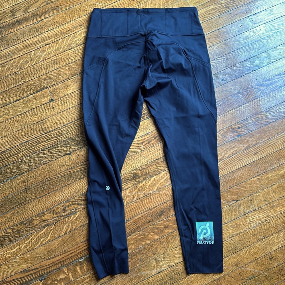Lululemon Peloton Black Fast and Free High Rise 25" - 10